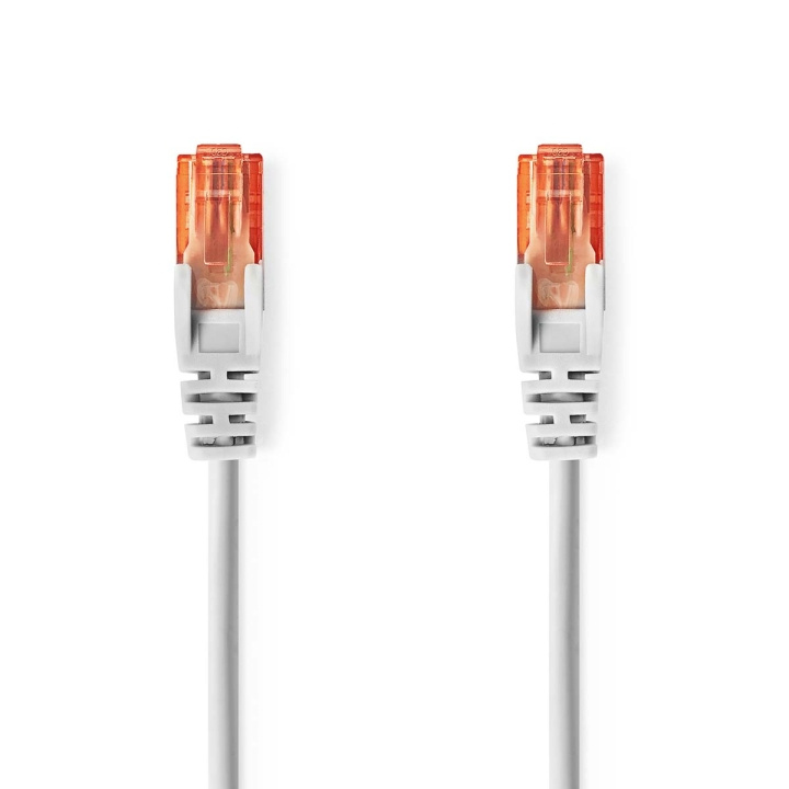 Cat 6 kabel | RJ45 hane | RJ45 hane | U/UTP | 0.50 m | Rund | PVC | Grå | Kuvert i gruppen DATORER & KRINGUTRUSTNING / Datorkablar / Nätverkskablar / Cat6 hos TP E-commerce Nordic AB (C07163)