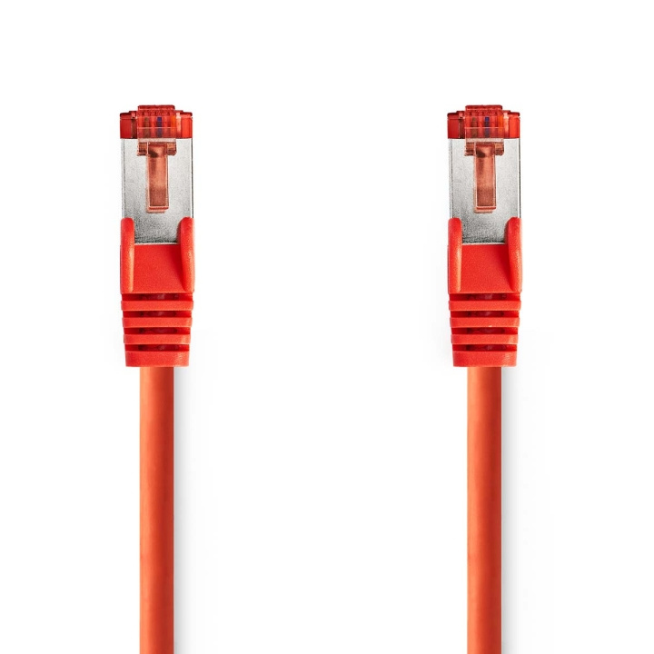 Cat 6 kabel | RJ45 hane | RJ45 hane | S/FTP | 0.15 m | Rund | LSZH | Röd | Plastpåse i gruppen DATORER & KRINGUTRUSTNING / Datorkablar / Nätverkskablar / Cat6 hos TP E-commerce Nordic AB (C07261)