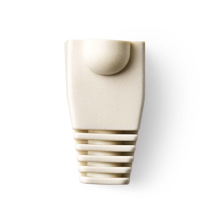 Nedis dragavlastningshylsa | RJ45 | PVC | Vit | Plastpåse | 10 st. i gruppen DATORER & KRINGUTRUSTNING / Datorkablar / Nätverkskablar / Adaptrar & Skarvdon hos TP E-commerce Nordic AB (C07347)
