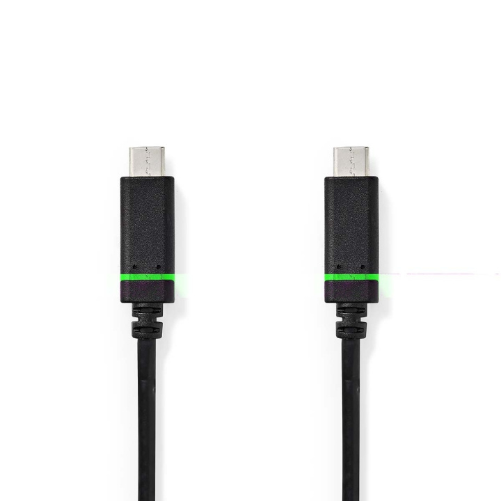 USB-kabel | USB 3.2 Gen 1 | USB-C™ Hane | USB-C™ Hane | 4K@60Hz | 5 Gbps | Nickelplaterad | 1.00 m | Rund | PVC | Svart | Plastpåse i gruppen DATORER & KRINGUTRUSTNING / Datorkablar / USB-kablar / USB-C hos TP E-commerce Nordic AB (C07377)