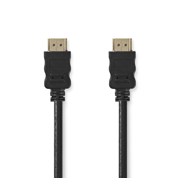 High Speed ​​HDMI ™ kabel med Ethernet | HDMI™ Kontakt | HDMI™ Kontakt | 4K@30Hz | ARC | 10.2 Gbps | 20.0 m | Rund | PVC | Svart | Tag i gruppen HEMELEKTRONIK / Kablar & Adaptrar / HDMI / Kablar hos TP E-commerce Nordic AB (C07520)