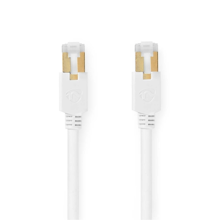 Nedis CAT6 Nätverkskabel | RJ45 hane | RJ45 hane | S/FTP | 2.00 m | Inomhus | Rund | LSZH | Vit | Låda i gruppen DATORER & KRINGUTRUSTNING / Datorkablar / Nätverkskablar / Cat6 hos TP E-commerce Nordic AB (C07598)
