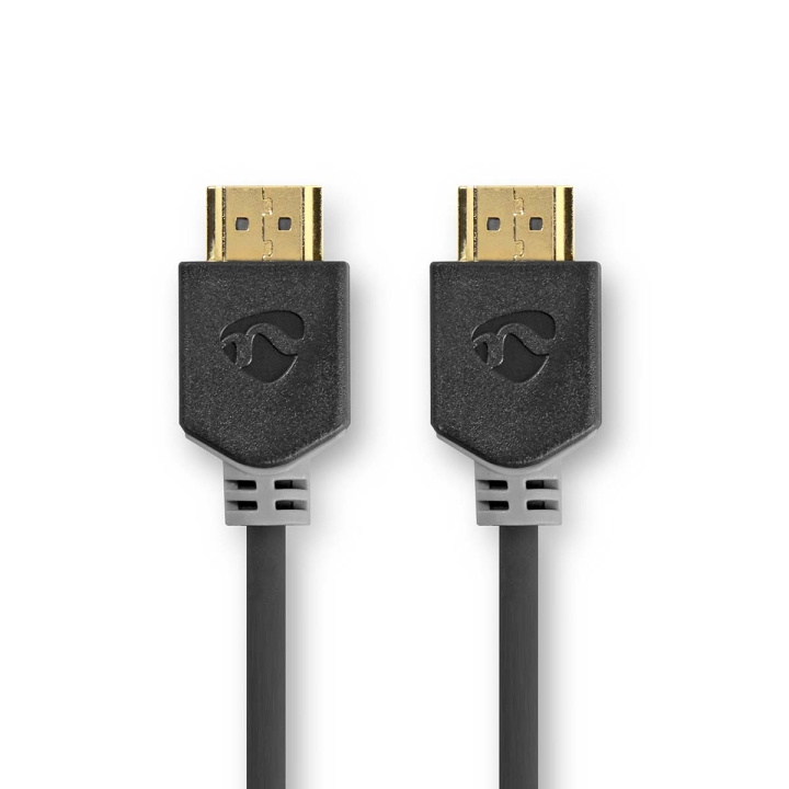 Nedis Ultra High Speed ​​HDMI ™ kabel | HDMI™ Kontakt | HDMI™ Kontakt | 8K@60Hz | 48 Gbps | 2.00 m | Rund | 6.5 mm | Antracit | Låda i gruppen HEMELEKTRONIK / Kablar & Adaptrar / HDMI / Kablar hos TP E-commerce Nordic AB (C07630)