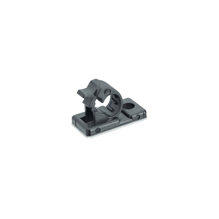 RND Cable Cable Clamp | 7.5 mm | Self Adhesive | Polyamide 6.6 | 100pcs i gruppen HEMELEKTRONIK / Kablar & Adaptrar / Kabelhantering hos TP E-commerce Nordic AB (C07744)