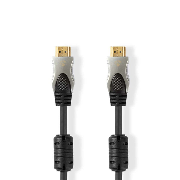Nedis HDMI™ kabel | HDMI™ Kontakt | HDMI™ Kontakt | 8K@60Hz | Guldplaterad | 2.00 m | Rak | PVC | Antracit | Låda i gruppen HEMELEKTRONIK / Kablar & Adaptrar / HDMI / Kablar hos TP E-commerce Nordic AB (C07756)