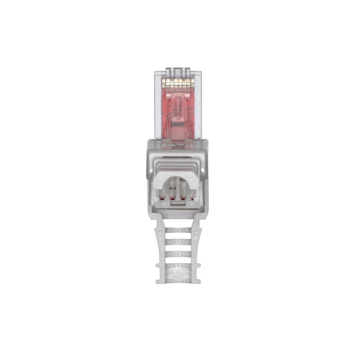 Kontakt RJ45 RJ45 Vit i gruppen DATORER & KRINGUTRUSTNING / Datorkablar / Nätverkskablar / Adaptrar & Skarvdon hos TP E-commerce Nordic AB (C07758)