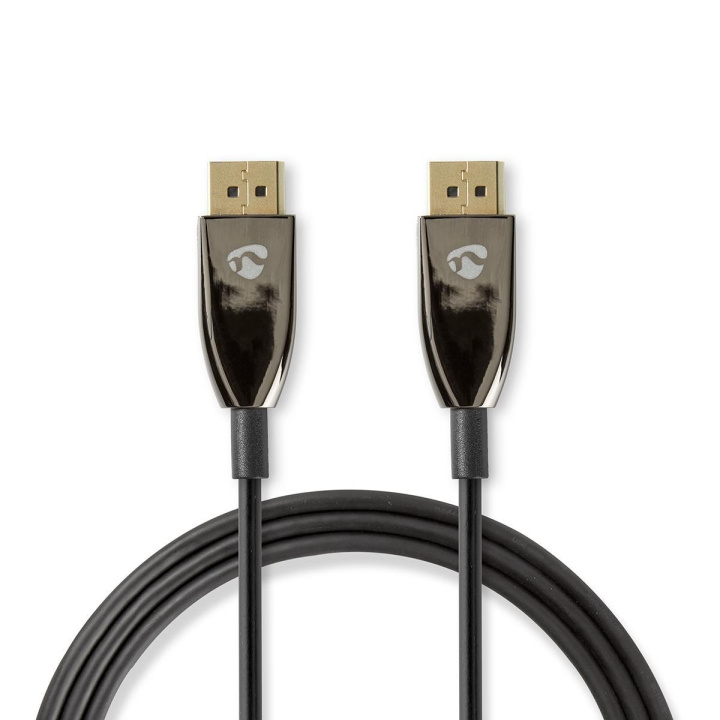 Aktiv optisk Displayport-kabel | DisplayPort 1.4 | DisplayPort Hane | DisplayPort Hane | 32.4 Gbps | 10.0 m | Rund | PVC | Svart | Presentbox i gruppen DATORER & KRINGUTRUSTNING / Datorkablar / DisplayPort / Kablar hos TP E-commerce Nordic AB (C07760)