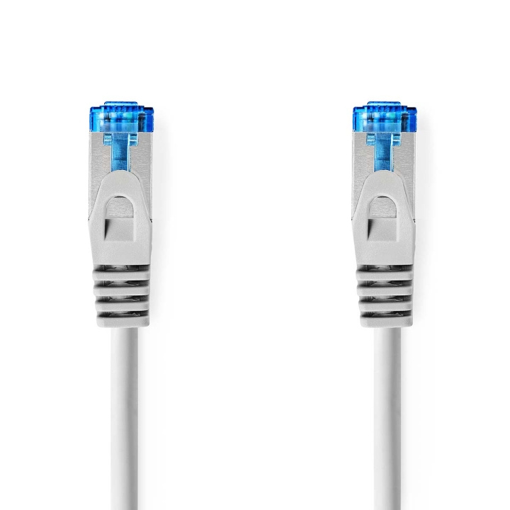 Nedis CAT6a nätverkskabel | S/FTP | RJ45 hane | RJ45 hane | 0.25 m | Snagless | Rund | LSZH | Grå | Plastpåse i gruppen DATORER & KRINGUTRUSTNING / Datorkablar / Nätverkskablar / Cat6 hos TP E-commerce Nordic AB (C07904)