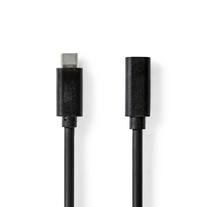 Nedis USB-kabel | USB 3.2 Gen 1 | USB-C™ Hane | USB-C™ Hona | 5 W | 5 Gbps | Nickelplaterad | 1.00 m | Rund | PVC | Svart | Kuvert i gruppen DATORER & KRINGUTRUSTNING / Datorkablar / USB-kablar / USB-C hos TP E-commerce Nordic AB (C07995)