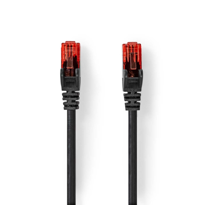 Nedis CAT6 Nätverkskabel | RJ45 hane | RJ45 hane | U/UTP | 20.0 m | Utomhus | Rund | PVC | Svart | Låda i gruppen DATORER & KRINGUTRUSTNING / Datorkablar / Nätverkskablar / Cat6 hos TP E-commerce Nordic AB (C08023)