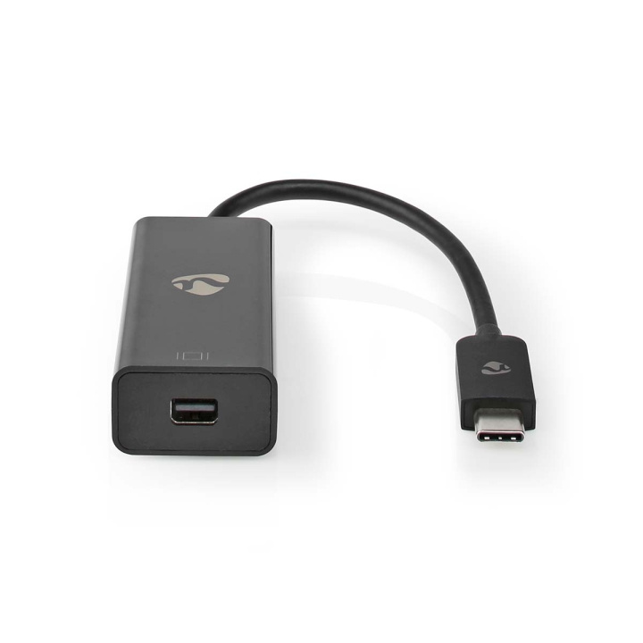 Nedis USB-C™ Adapter | USB 3.2 Gen 1 | USB-C™ Hane | Mini DisplayPort Hona | 8K@60Hz | 0.20 m | Rund | Nickelplaterad | PVC | Svart | Låda i gruppen DATORER & KRINGUTRUSTNING / Datorkablar / DisplayPort / Adaptrar hos TP E-commerce Nordic AB (C08031)