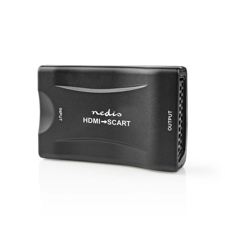 Nedis HDMI ™ Omvandlare | HDMI™ ingång | SCART Hona | Envägs | 1080p | 1.2 Gbps | ABS | Svart i gruppen DATORER & KRINGUTRUSTNING / Datorkablar / Signalomvandlare hos TP E-commerce Nordic AB (C08041)