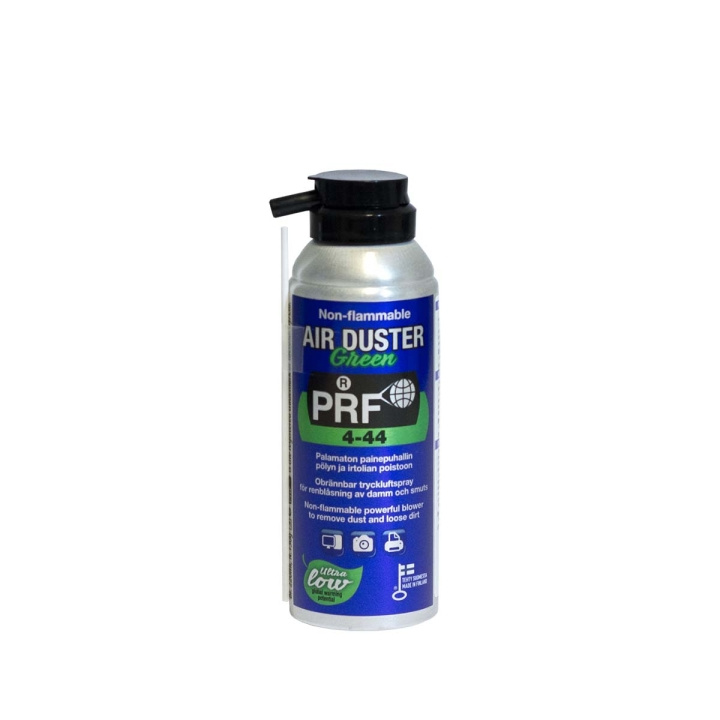 PRF 4-44 Air Duster Grön Ej brandfarlig 220 ml i gruppen HEM, HUSHÅLL & TRÄDGÅRD / Verktyg / Övriga Verktyg & Tillbehör hos TP E-commerce Nordic AB (C08110)