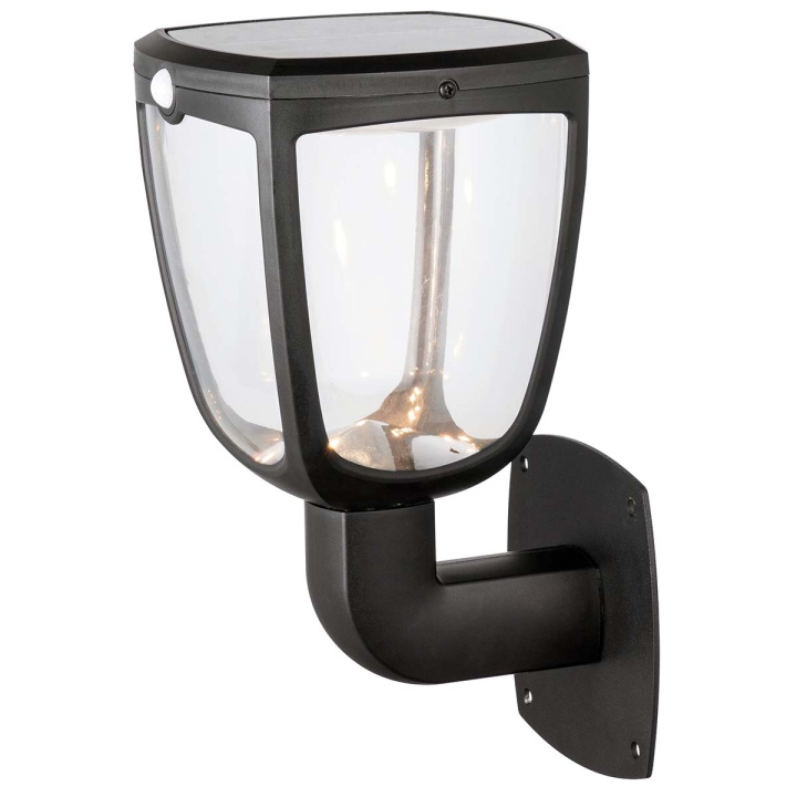 Gizmo Solar Wall Light Lantern i gruppen HEM, HUSHÅLL & TRÄDGÅRD / El & Belysning / Utomhusbelysning / Solcellsbelysning hos TP E-commerce Nordic AB (C08357)