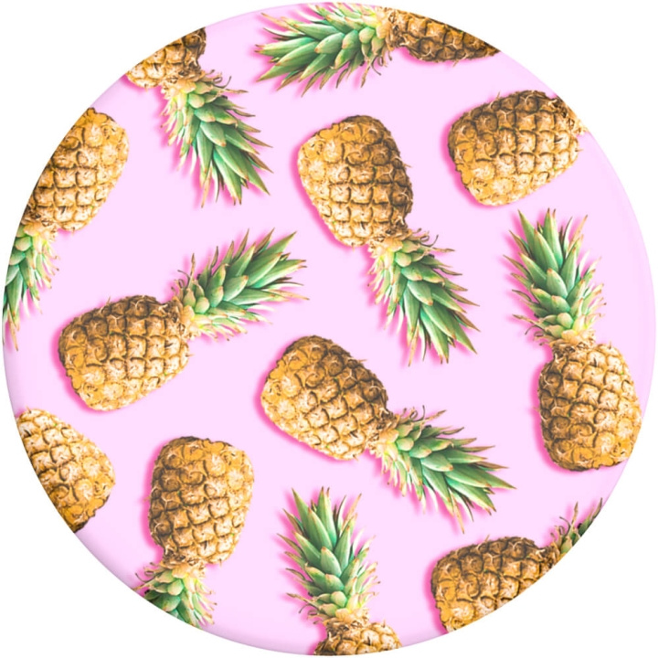 POPSOCKETS Basic Pineapple Palooza Grip med Ställfunktion Basic i gruppen SMARTPHONE & SURFPLATTOR / Övriga tillbehör / Popsockets hos TP E-commerce Nordic AB (C08434)