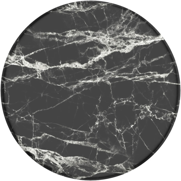 PopSockets Basic Grip Black Modern Marble i gruppen SMARTPHONE & SURFPLATTOR / Övriga tillbehör / Popsockets hos TP E-commerce Nordic AB (C08440)