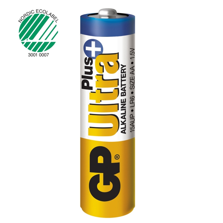 GP Ultra Plus Alkaline AA 4-pack i gruppen HEMELEKTRONIK / Batterier & Laddare / Batterier / AA hos TP E-commerce Nordic AB (C08554)