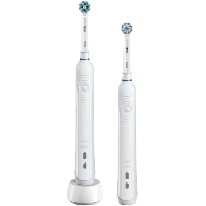 Oral B Eltandborste Pro 890 DUO White SUT i gruppen SKÖNHET & HÄLSA / Munvård / Eltandborstar hos TP E-commerce Nordic AB (C08564)