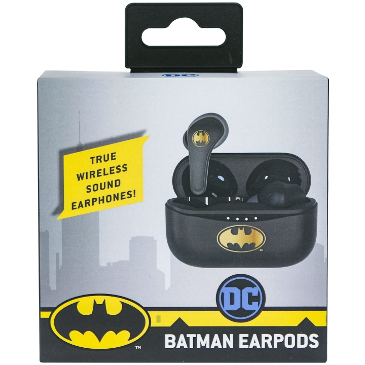 OTL Technologies Batman TWS EarPods i gruppen HEMELEKTRONIK / Ljud & Bild / Hörlurar & Tillbehör / Hörlurar hos TP E-commerce Nordic AB (C08584)