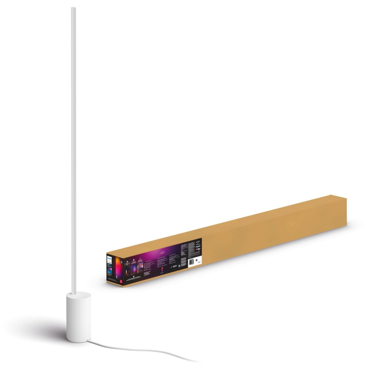 Philips Hue Gradient Signe Golvlampa White and Color Ambiance Vit i gruppen HEM, HUSHÅLL & TRÄDGÅRD / Smarta hem / Smart belysning hos TP E-commerce Nordic AB (C08590)