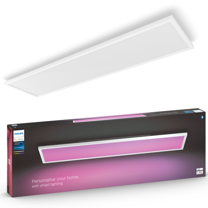 Philips Hue Simuru rektangulär panel White and Color i gruppen HEM, HUSHÅLL & TRÄDGÅRD / Smarta hem / Smart belysning hos TP E-commerce Nordic AB (C08593)