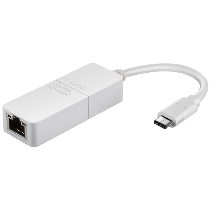 D-Link DUB-E130 USB-C -> Gigabit Ethernet i gruppen DATORER & KRINGUTRUSTNING / Nätverk / Nätverkskort / USB hos TP E-commerce Nordic AB (C08629)