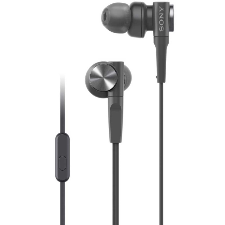 Sony Headset MDR-XB55AP Svart Sladd in-ear mic i gruppen HEMELEKTRONIK / Ljud & Bild / Hörlurar & Tillbehör / Hörlurar hos TP E-commerce Nordic AB (C08644)