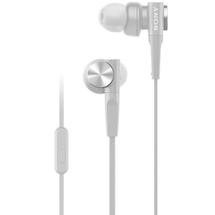 Sony Headset MDR-XB55AP Vit Sladd in-ear mic i gruppen HEMELEKTRONIK / Ljud & Bild / Hörlurar & Tillbehör / Hörlurar hos TP E-commerce Nordic AB (C08647)