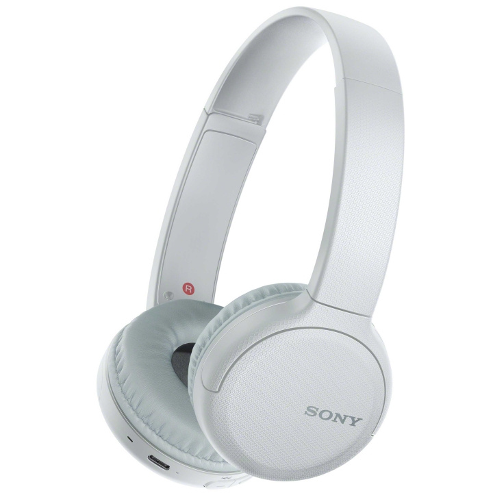 Sony CH510 Trådlösa Bluetooth hörlurar Vita i gruppen HEMELEKTRONIK / Ljud & Bild / Hörlurar & Tillbehör / Hörlurar hos TP E-commerce Nordic AB (C08668)