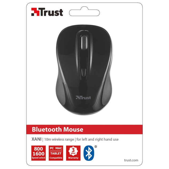 Trust Xani Optical Bluetooth Mouse i gruppen DATORER & KRINGUTRUSTNING / Möss & Tangentbord / Möss / Trådlösa hos TP E-commerce Nordic AB (C08692)