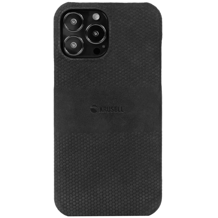 Krusell Leather Cover iPhone 13 Pro Max Svart i gruppen SMARTPHONE & SURFPLATTOR / Mobilskydd / Apple / iPhone 13 Pro Max / Skal hos TP E-commerce Nordic AB (C08757)