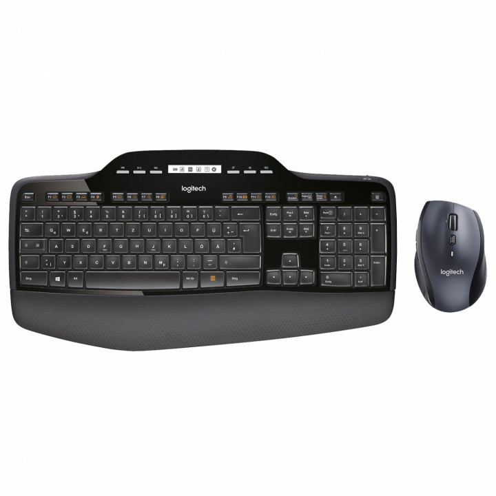 MK710 Wireless Keyboard incl. Wireless Mouse Nordic Layout i gruppen DATORER & KRINGUTRUSTNING / Möss & Tangentbord / Tangentbord / Paket hos TP E-commerce Nordic AB (C09070)
