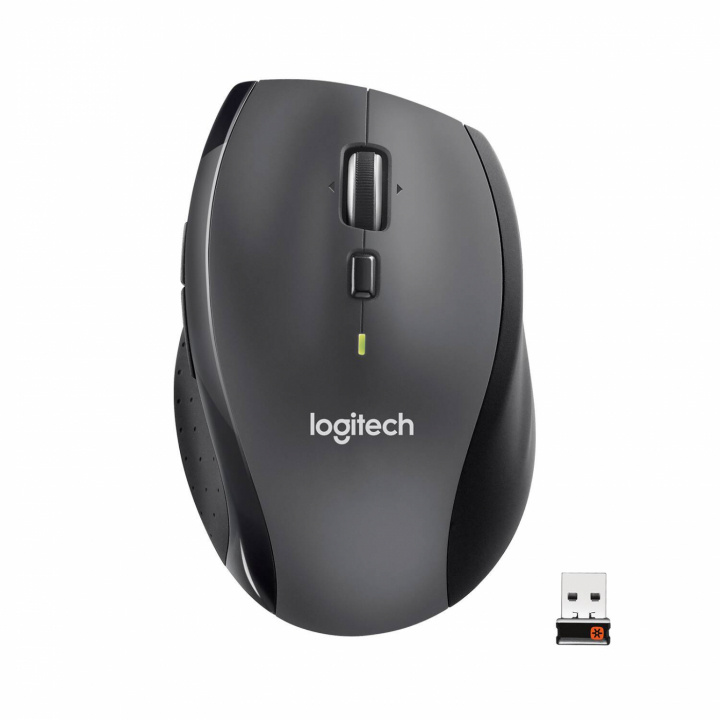 LOGITECH M705 Black Mouse Wireless i gruppen DATORER & KRINGUTRUSTNING / Möss & Tangentbord / Möss / Trådlösa hos TP E-commerce Nordic AB (C09095)