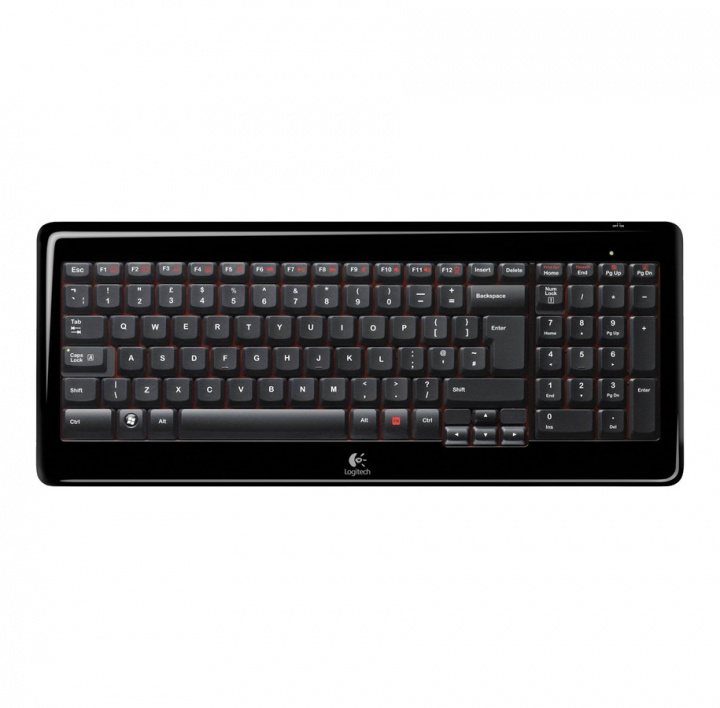 LOGITECH Wireless Keyboard K340, Norwegian i gruppen DATORER & KRINGUTRUSTNING / Möss & Tangentbord / Tangentbord / Trådlösa hos TP E-commerce Nordic AB (C09100)