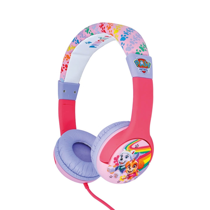 Paw Patrol Hörlur Junior On-Ear 85dB Skye & Everest i gruppen HEMELEKTRONIK / Ljud & Bild / Hörlurar & Tillbehör / Hörlurar hos TP E-commerce Nordic AB (C09262)