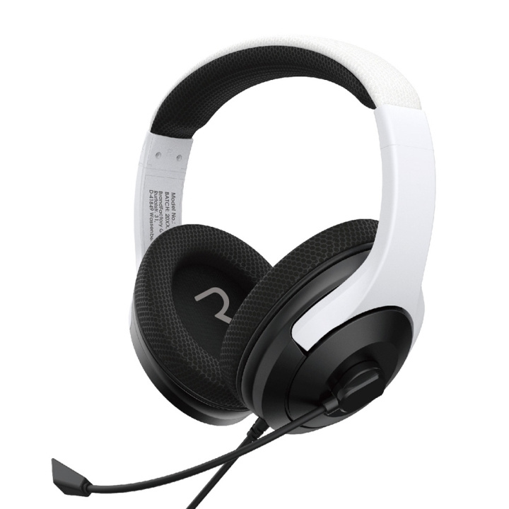 RAPTOR Headset PS4/PS5 Vit i gruppen HEMELEKTRONIK / Spelkonsoler & Tillbehör / Sony PlayStation 5 / Tillbehör hos TP E-commerce Nordic AB (C09321)