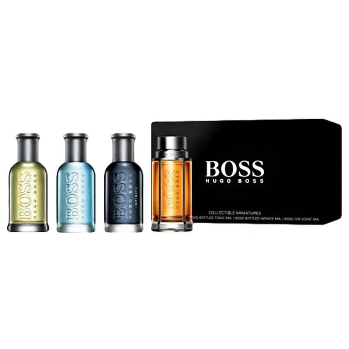 Giftset Hugo Boss Miniatures 4x5ml i gruppen SKÖNHET & HÄLSA / Presentkit / Presentkit För Honom hos TP E-commerce Nordic AB (C09437)