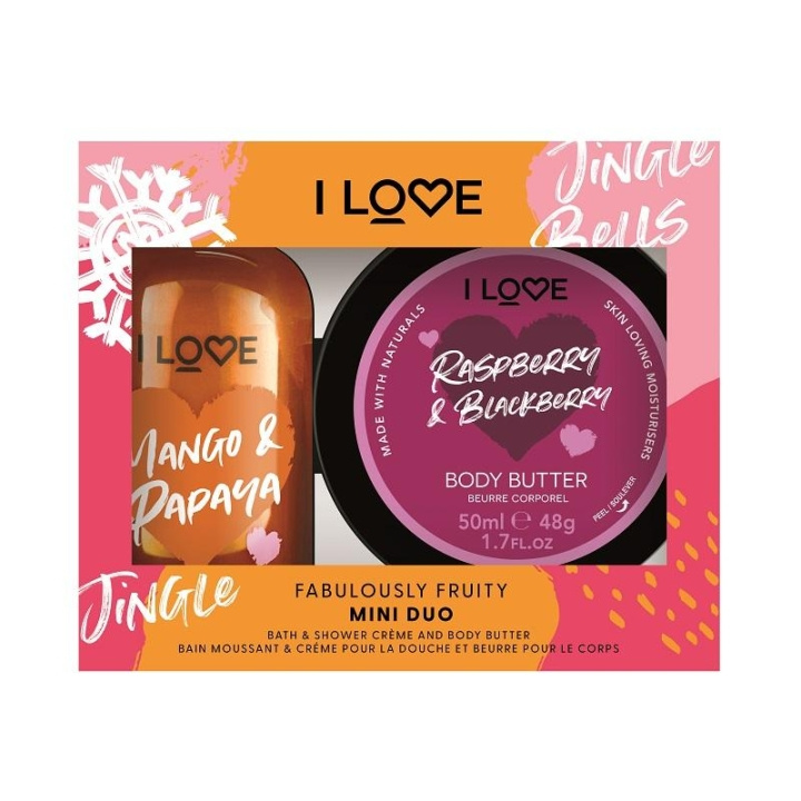 I Love... Giftset I Love Mini Duo Fabulously Fruity i gruppen SKÖNHET & HÄLSA / Presentkit / Presentkit För Henne hos TP E-commerce Nordic AB (C09473)