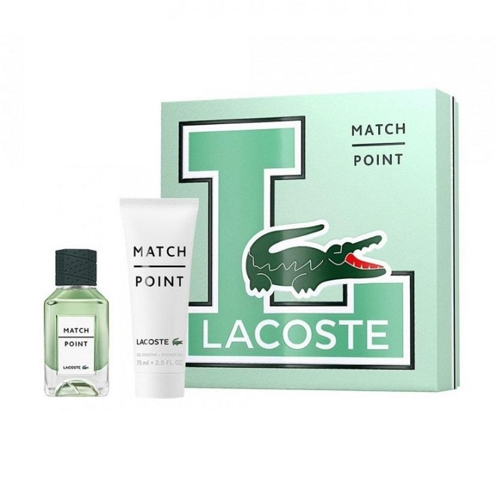 Lacoste Giftset Lacoste Match Point Edt 50ml + Shower Gel 75ml i gruppen SKÖNHET & HÄLSA / Presentkit / Presentkit För Honom hos TP E-commerce Nordic AB (C09483)