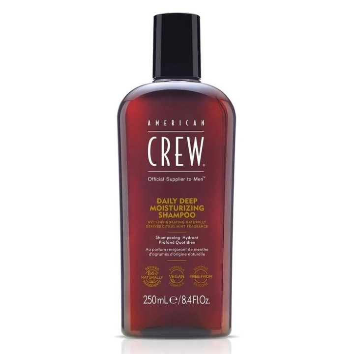 American Crew Daily Deep Moisturizing Shampoo 250ml i gruppen SKÖNHET & HÄLSA / Hår & Styling / Hårvårdsprodukter / Schampo hos TP E-commerce Nordic AB (C09492)