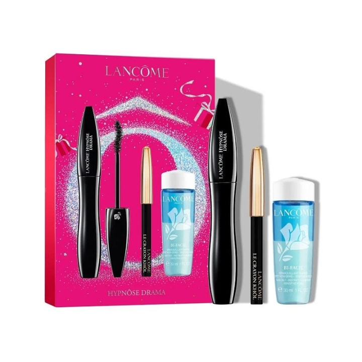 Giftset Lancome Hypnose Drama Mascara 6,5ml + Kohl Mini Pencil 0,7g + Bi Facil 30ml i gruppen SKÖNHET & HÄLSA / Presentkit / Presentkit För Henne hos TP E-commerce Nordic AB (C09501)