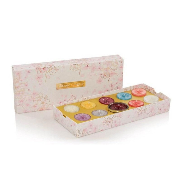 Yankee Candle Giftset Yankee Candle Spring 2022 10 Tealights + 1 Holder i gruppen SKÖNHET & HÄLSA / Doft & Parfym / Övrig doft / Doftljus hos TP E-commerce Nordic AB (C09834)