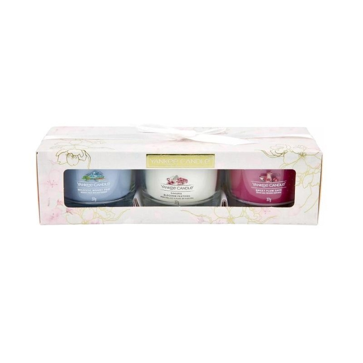 Yankee Candle Giftset Yankee Candle 3 Filled Votive Signature 3x37g i gruppen SKÖNHET & HÄLSA / Doft & Parfym / Övrig doft / Doftljus hos TP E-commerce Nordic AB (C09835)