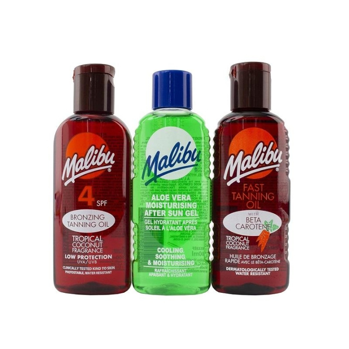 Malibu Giftset Malibu Travel Essentials 3x100ml i gruppen SKÖNHET & HÄLSA / Hudvård / Solskydd & Tanning / Solskydd hos TP E-commerce Nordic AB (C09852)