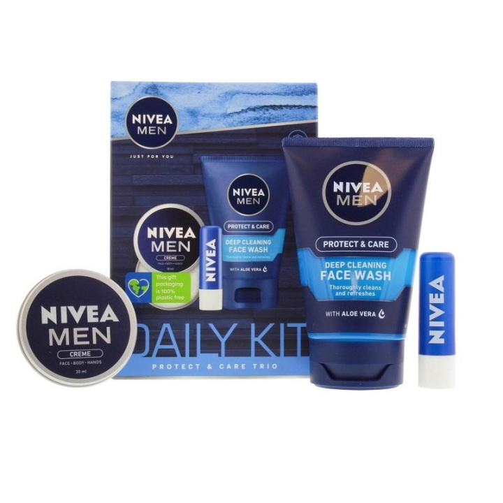 Nivea Giftset Nivea Men Daily Trio i gruppen SKÖNHET & HÄLSA / Presentkit / Presentkit För Honom hos TP E-commerce Nordic AB (C09855)