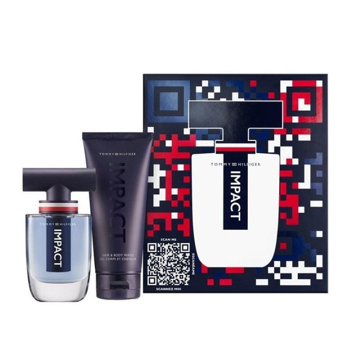 Tommy Hilfiger Giftset Tommy Hilfiger Impact Edt 50ml + Hair And Body Wash 100ml i gruppen SKÖNHET & HÄLSA / Doft & Parfym / Parfym / Parfym för honom hos TP E-commerce Nordic AB (C09861)