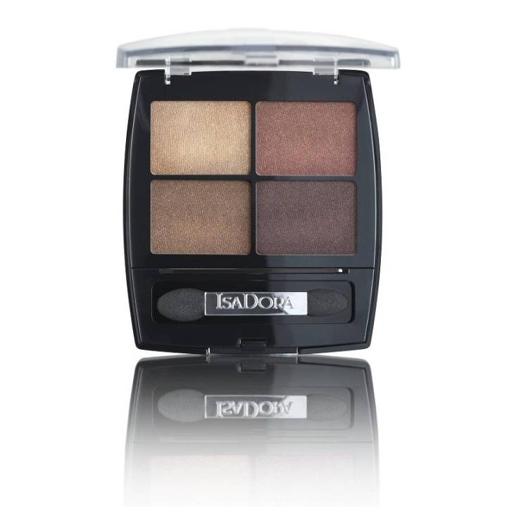 IsaDora Eye Shadow Quartet Bohemian i gruppen SKÖNHET & HÄLSA / Makeup / Ögon & Ögonbryn / Ögonskuggor hos TP E-commerce Nordic AB (C09898)
