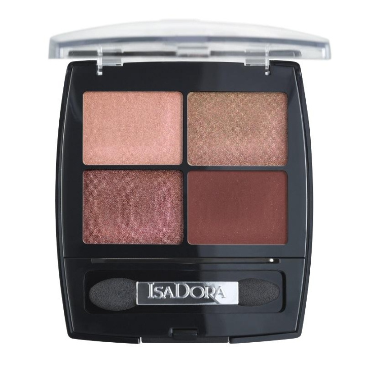 IsaDora Eye Shadow Quartet Sunset Glow i gruppen SKÖNHET & HÄLSA / Makeup / Ögon & Ögonbryn / Ögonskuggor hos TP E-commerce Nordic AB (C09900)