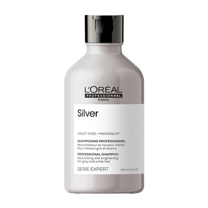 L\'Oreal Professionnel Silver Shampoo 300 ml i gruppen SKÖNHET & HÄLSA / Hår & Styling / Hårvårdsprodukter / Hårfärg / Silverschampo hos TP E-commerce Nordic AB (C09931)
