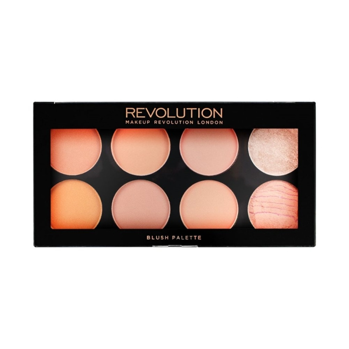 Makeup Revolution Ultra Blush Palette Hot Spice i gruppen SKÖNHET & HÄLSA / Makeup / Basmakeup / Rouge / Bronzer hos TP E-commerce Nordic AB (C09968)